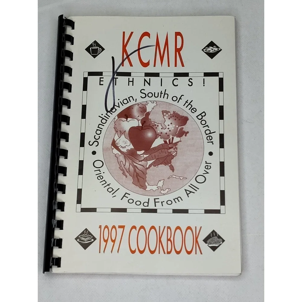 Cookbook KCMR‎ ETHNICS Cooking 1997 Radio Food Very VTG Great Rare SEE